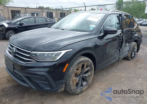 2022 Volkswagen Tiguan 2.0T Se from USA, damaged, VIN 3VV2B7AX4NM093585